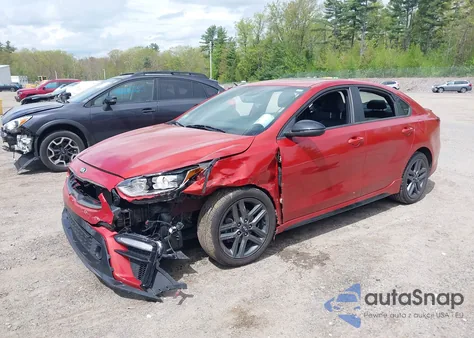 2021 Kia Forte Gt-Line from USA, damaged, VIN 3KPF34AD9ME404146